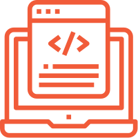 marketing services web application development icon